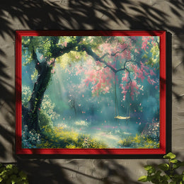 Tranquil Blossom Retreat Poster
