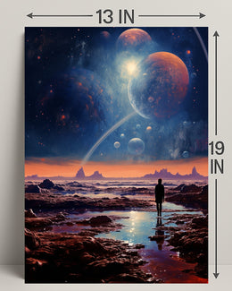 Cosmic Wanderer Poster PosterGoat