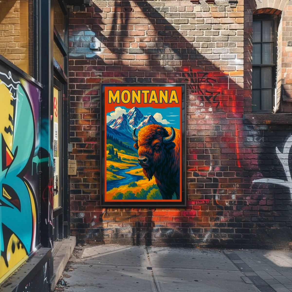 Montana Wilderness Poster