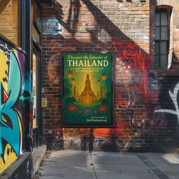Thailand’s Mystical Beauty: Cultural or Heritage Poster