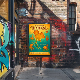 Thailand Travel Landmarks Culture Posters Poster
