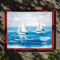 Serenity at Sea Poster