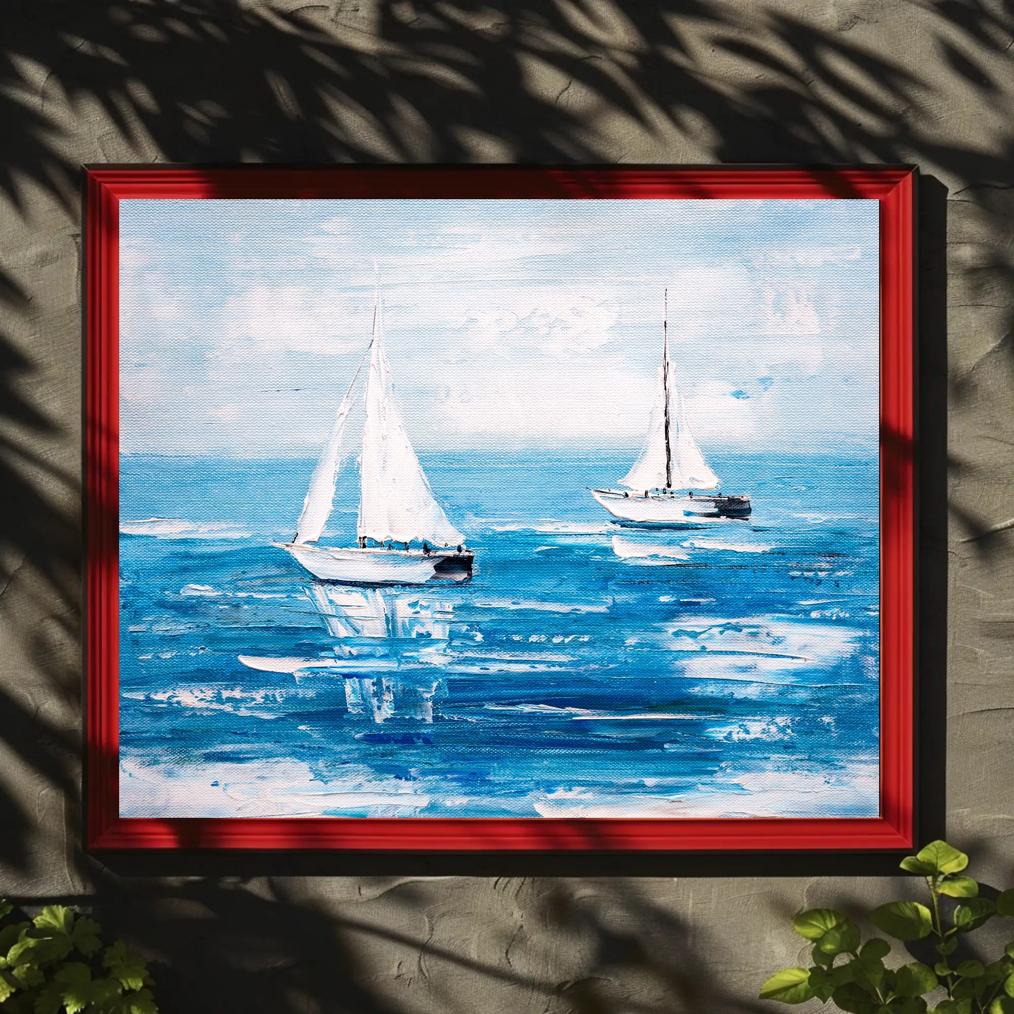 Serenity at Sea Poster