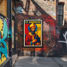 St. Ambrose Poster