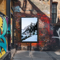 Winter Mountain Retreat Poster