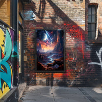 Cosmic Landscape Poster PosterGoat