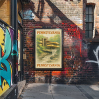 Pennsylvania Architectural Marvel Poster