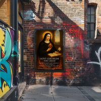 Saint Gertrude the Great Poster PosterGoat