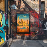 Welcome To Abu Dhabi Poster