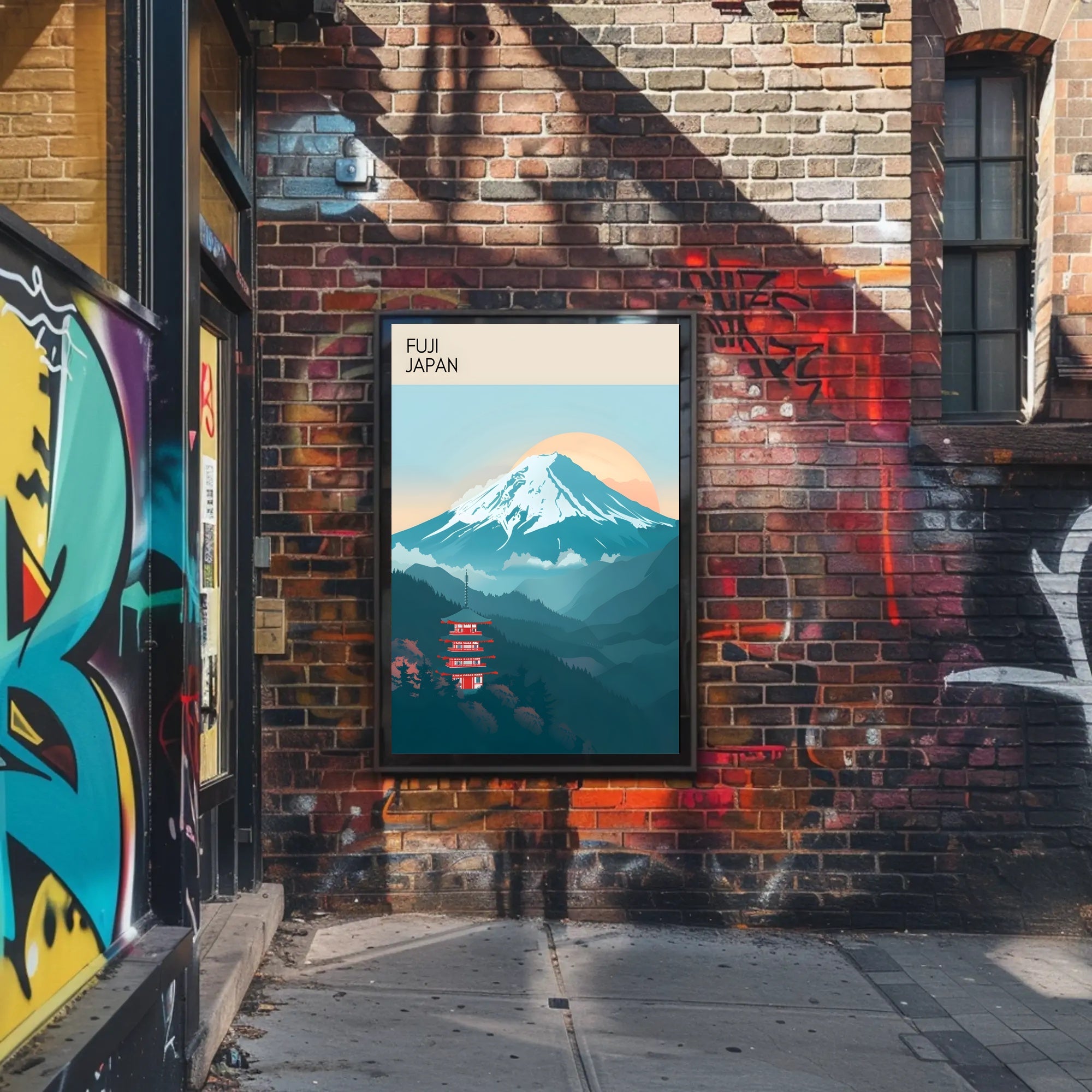 Majestic Mount Fuji Poster