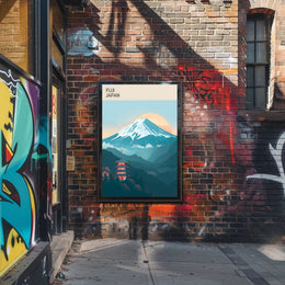 Majestic Mount Fuji Poster