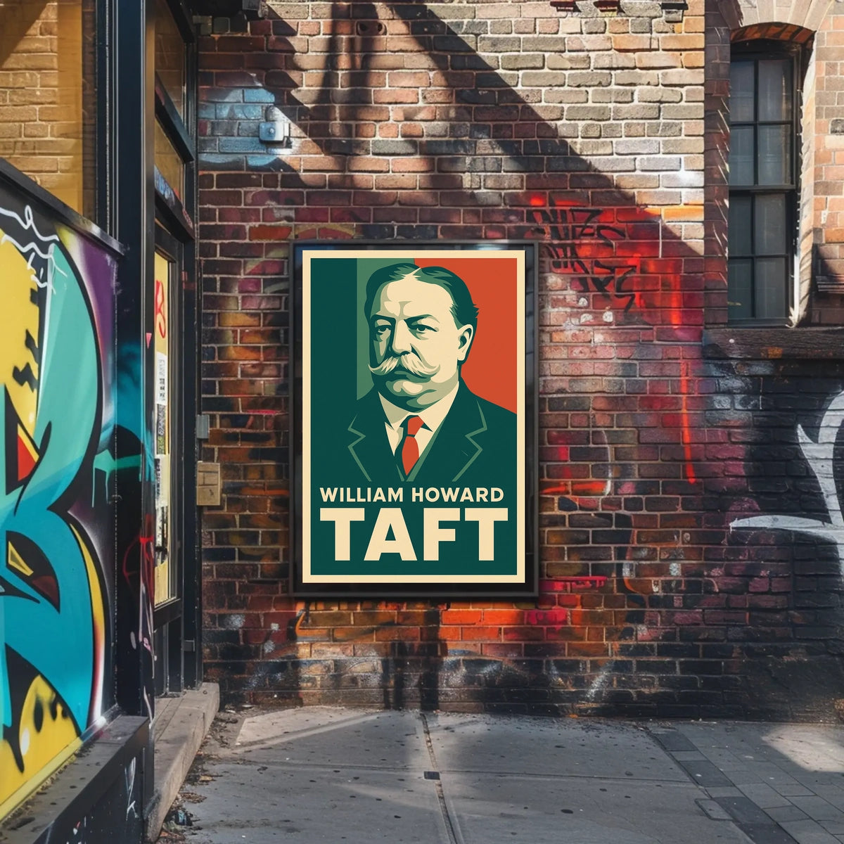 William Howard Taft Historic Portrait Poster