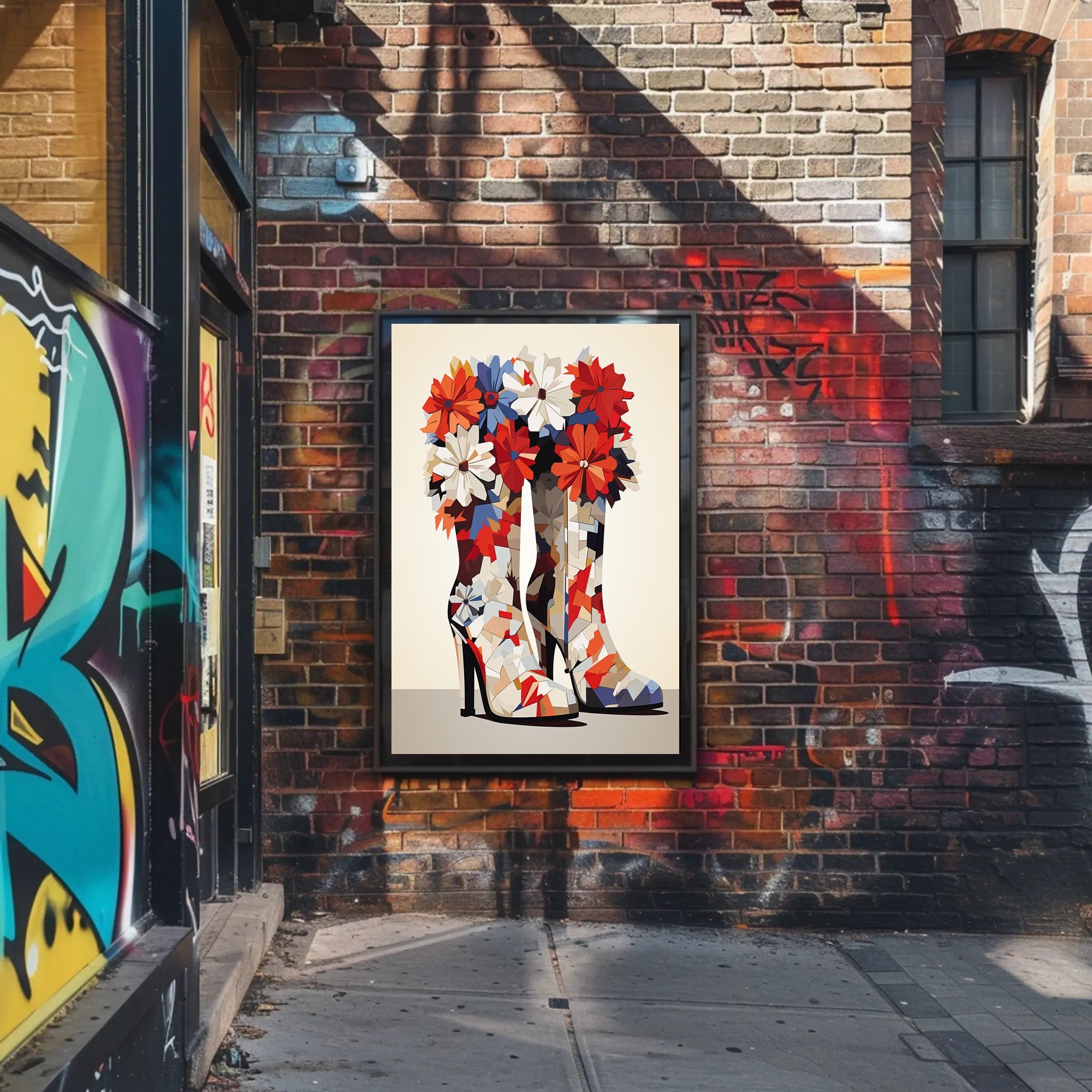 Floral Fashion Statement Poster