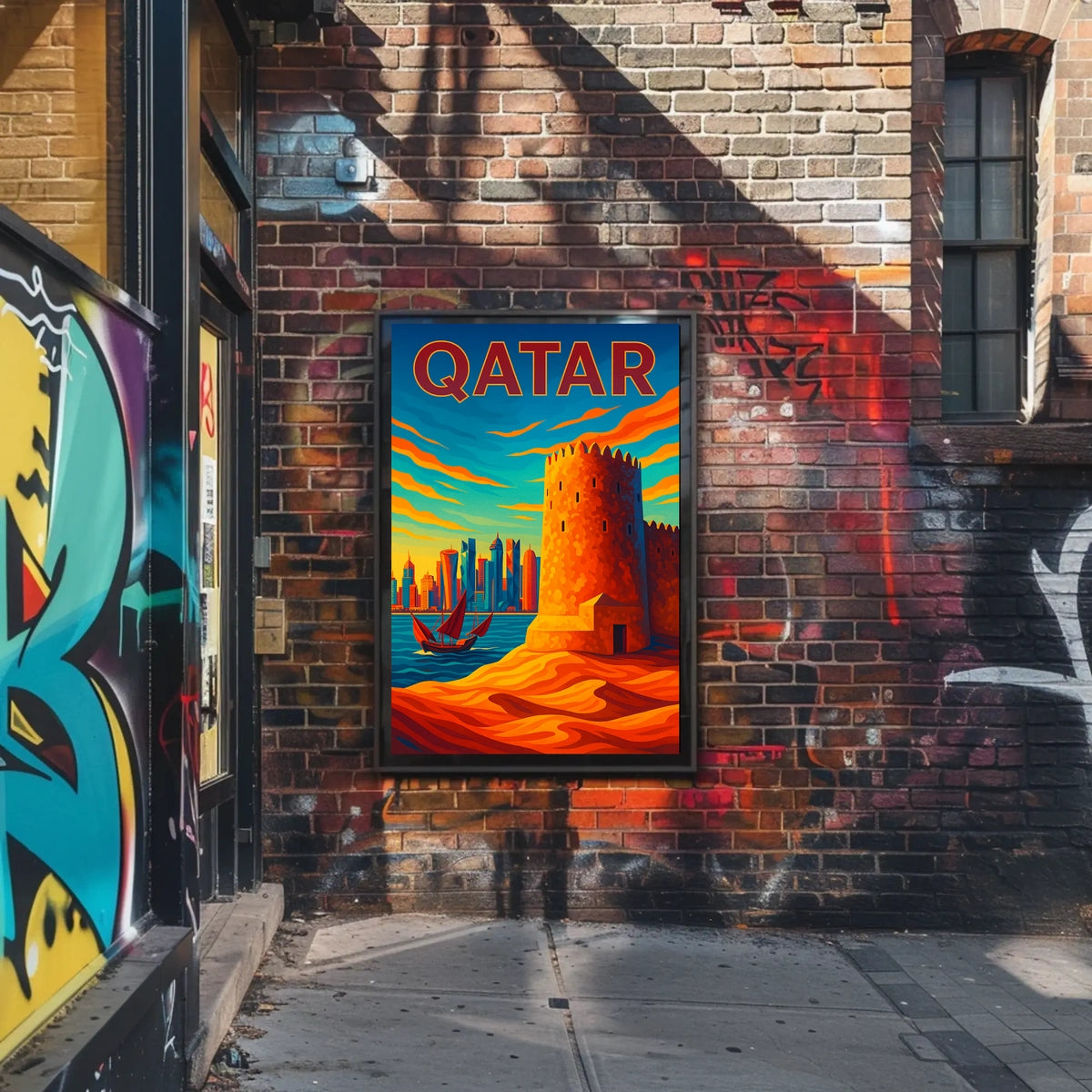 Qatar A Blend Of Tradition And Poster