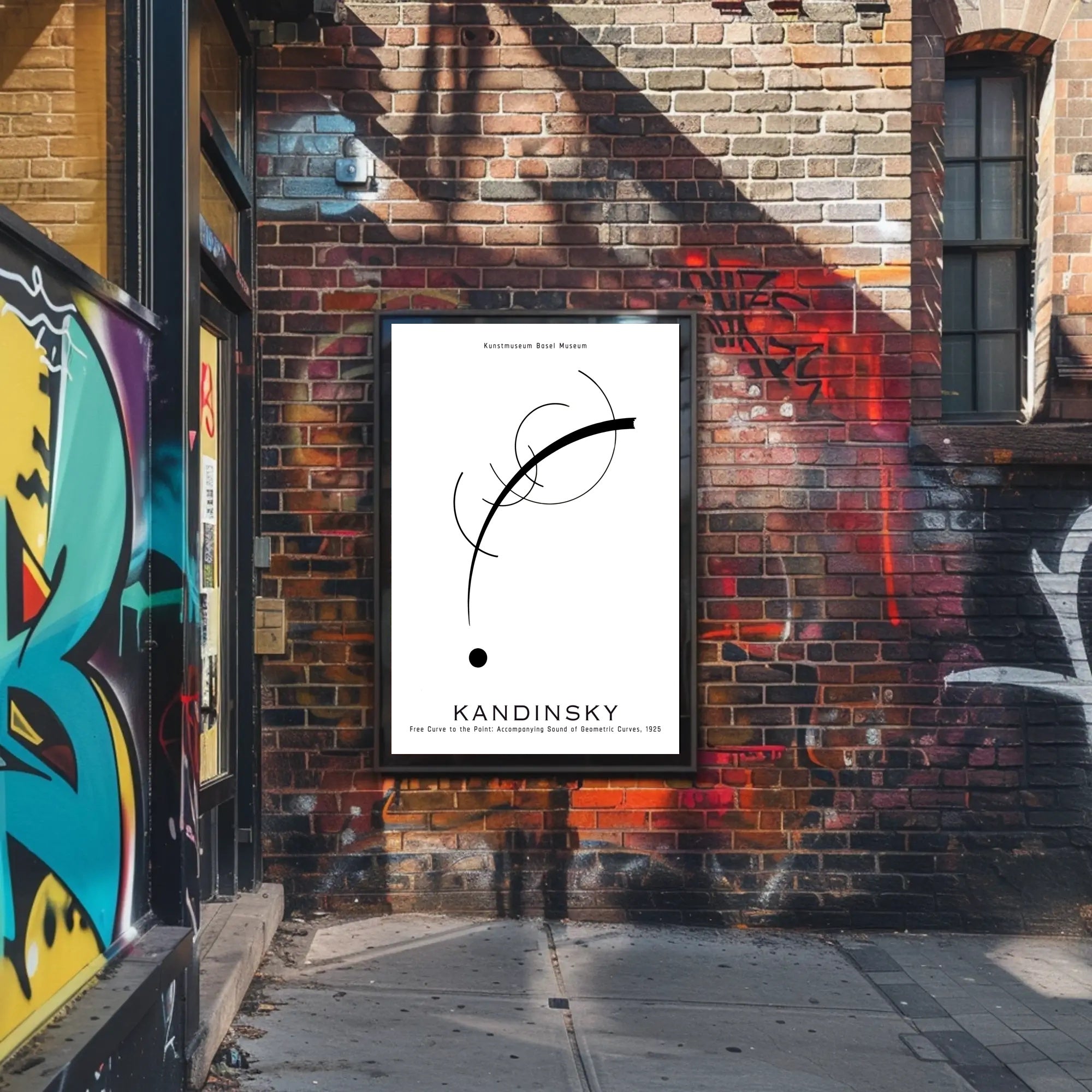 Kandinsky at Kunstmuseum Basel Poster