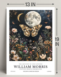 William Morris Celestial Nature Vintage Artistic Poster