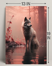 Serenity In The Mist Poster PosterGoat