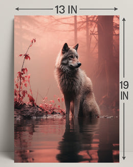 Serenity In The Mist Poster PosterGoat