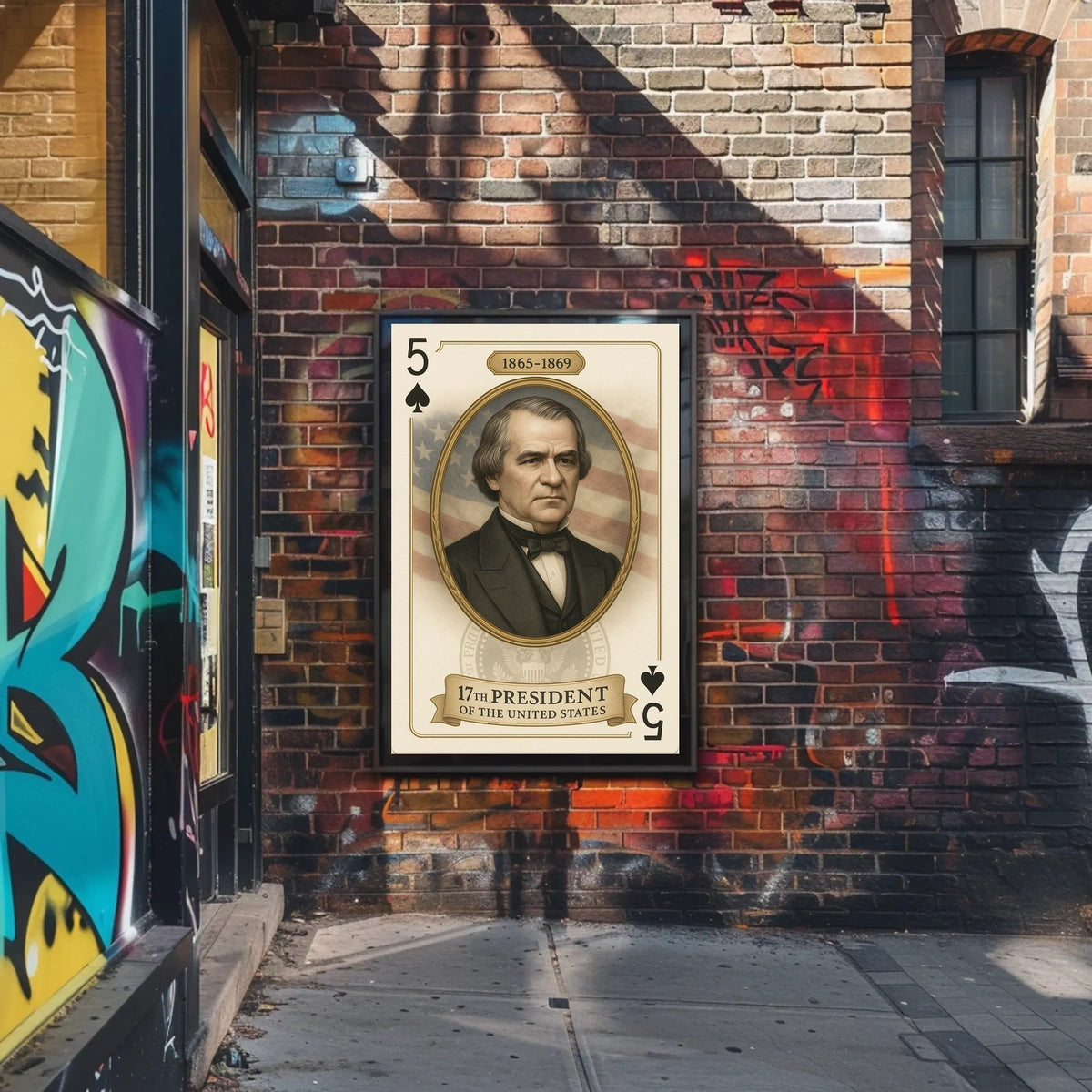 Andrew Johnson President Poster