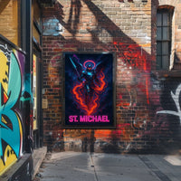 St. Michael The Celestial Warrior Poster