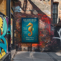 Seahorse Majesty of the Sea Poster