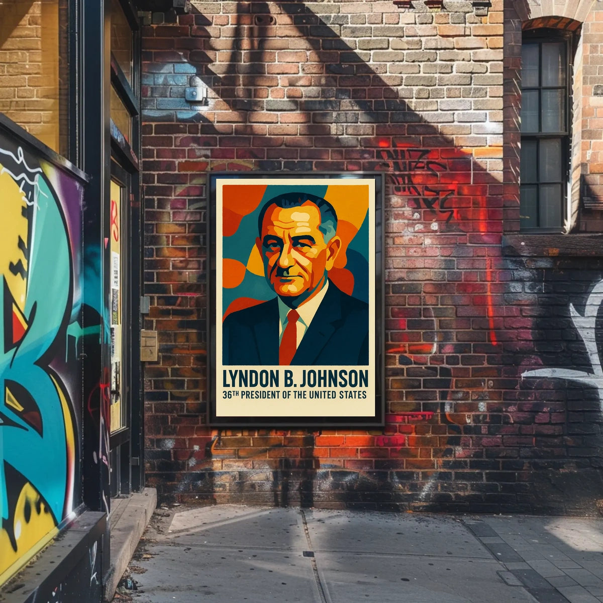 Lyndon B. Johnson 36Th President Poster