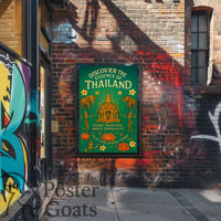 Thailand's Cultural Tranquility Travel Poster