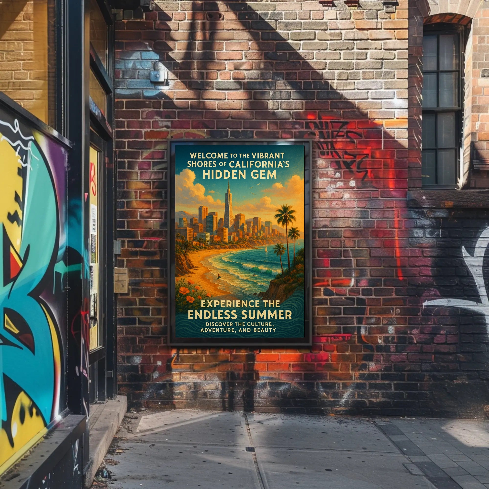 Californias Hidden Gem Poster PosterGoat