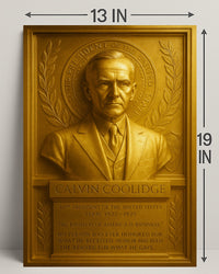 Calvin Coolidge 30th President Poster PosterGoat