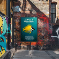 Foxface Rabbitfish Poster