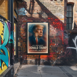 Trump Visionary Leader Pop Art Patriotic Collectors Poster