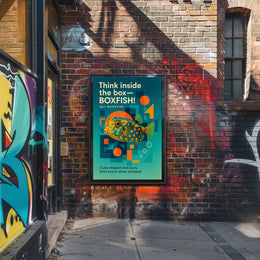 Think Inside the BoxBoxfish Poster