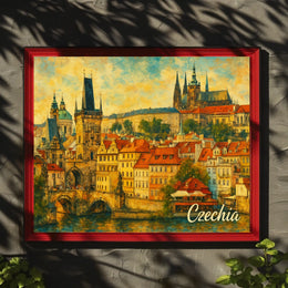 Scenic View of Czechia Poster