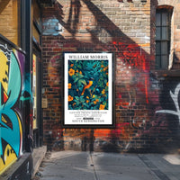 The Artistry of William Morris Exhibition Artistic Poster