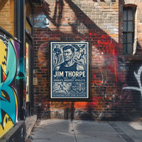 Jim Thorpe Worlds Greatest Athlete Poster