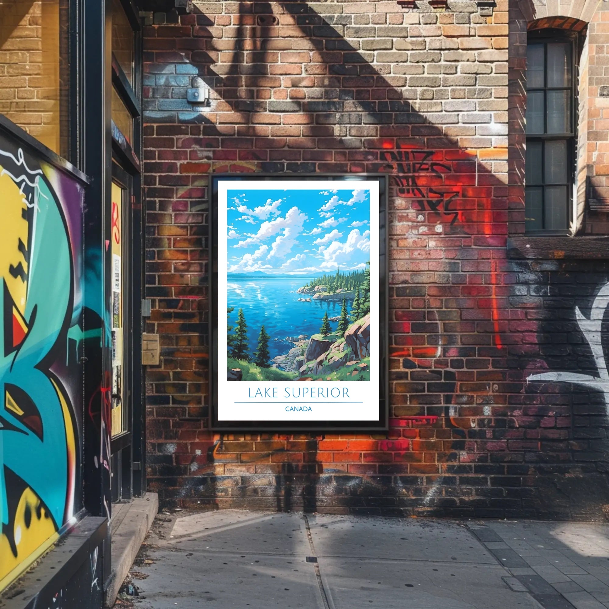 Lake Superior Serenity Poster