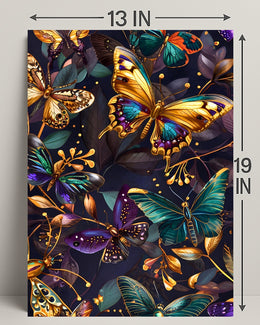 Luxurious Butterfly Elegance: Abstract or Artistic Poster