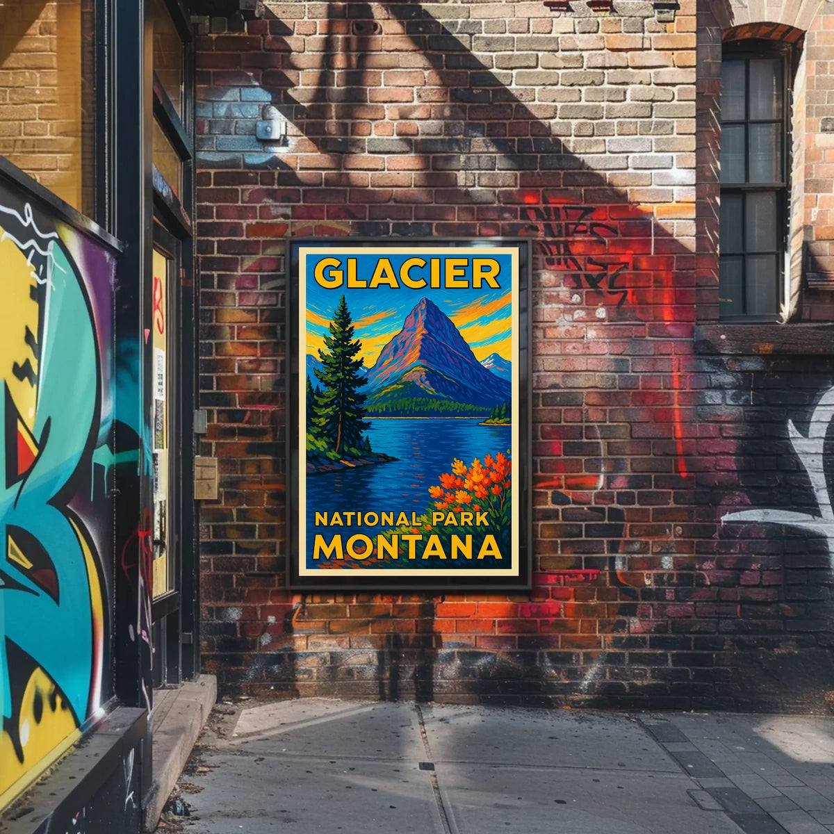 Glacier National Park Montana Poster
