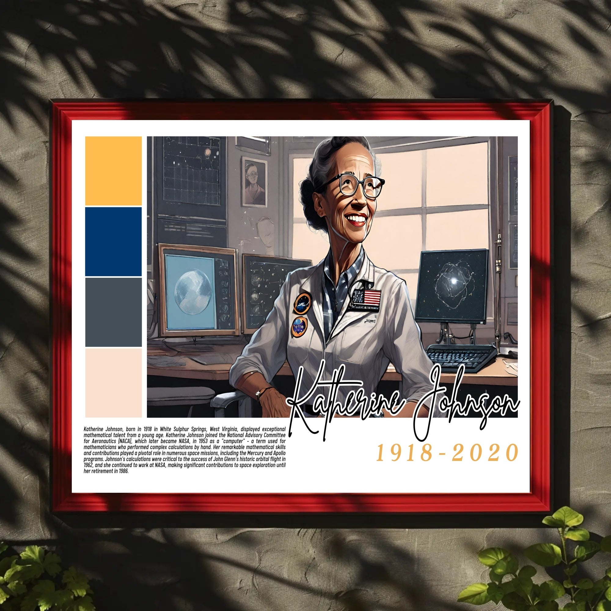 Tribute to a Pioneering Mathematician Poster