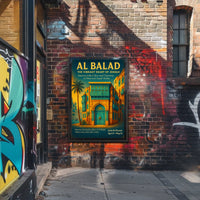 Al Balad The Vibrant Heart Of Jeddah Poster