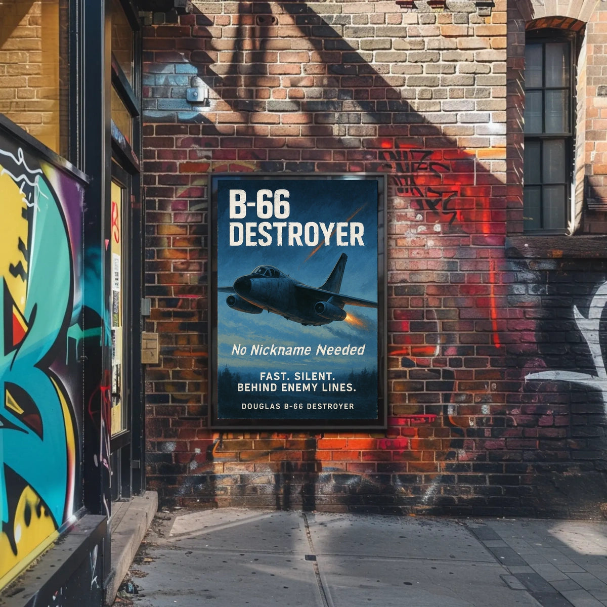 Douglas B-66 Destroyer Poster