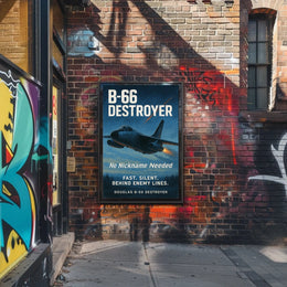 Douglas B-66 Destroyer Poster