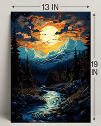 Aye Mystical Landscape Poster