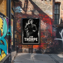 Jim Thorpe Legendary Athlete Poster
