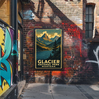 Glacier National Park Montana Poster