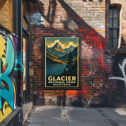Glacier National Park Montana Poster