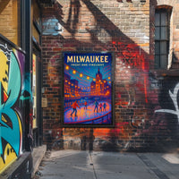 Milwaukee Frost And Firelight Poster