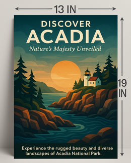 Discover Acadia Poster PosterGoat