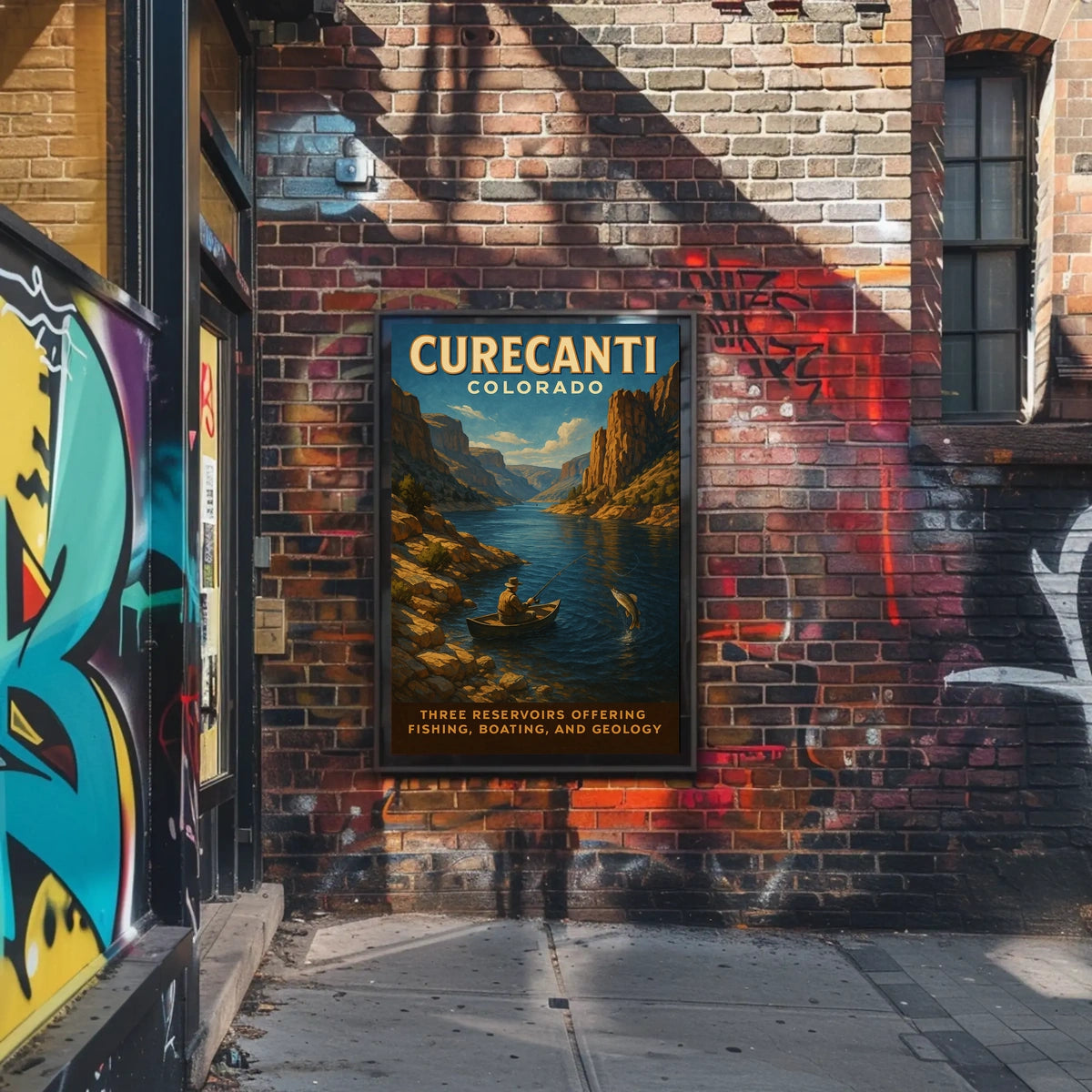 Curecanti Colorado Adventure Poster