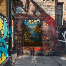 Curecanti Colorado Adventure Poster